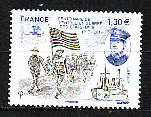 Франция, 2017, 1-я мировая война, 1 марка